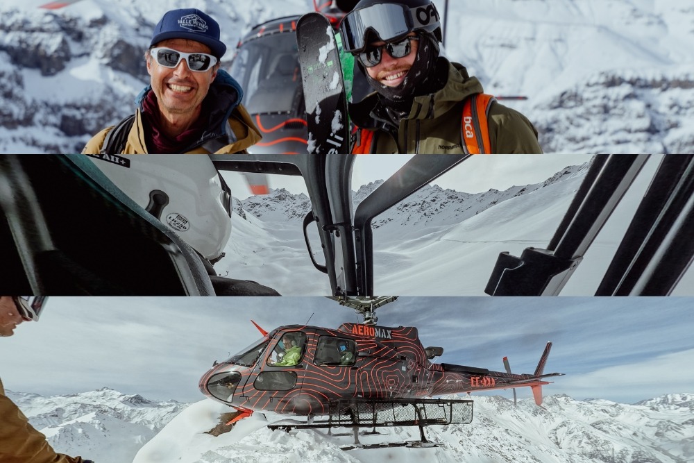 Photo Journal: The Heli Team Goes to Chile