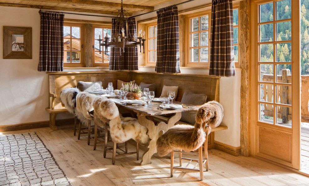 Go inside French luxury ski chalet