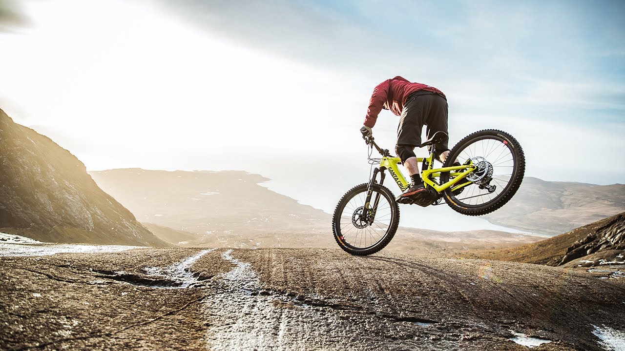 Danny Macaskill Takes A Wee Ride Through A Deserted Scottish Island