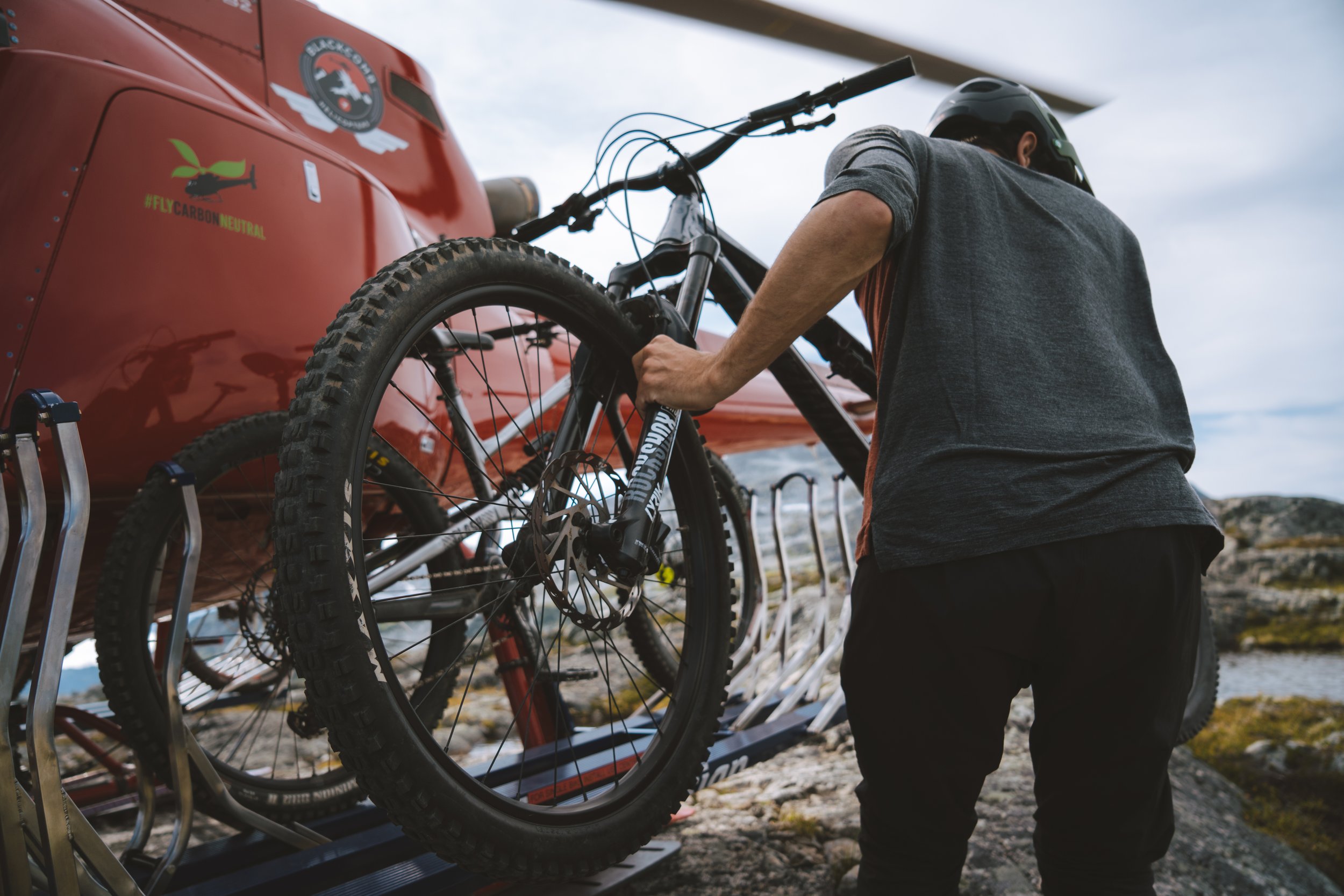 Video: Heli Biking in Whistler with AlpX