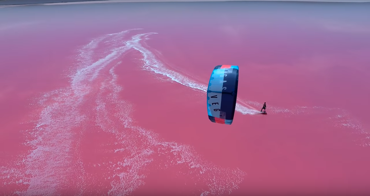 Kiteboarding Australia's Pink Lake and Beyond