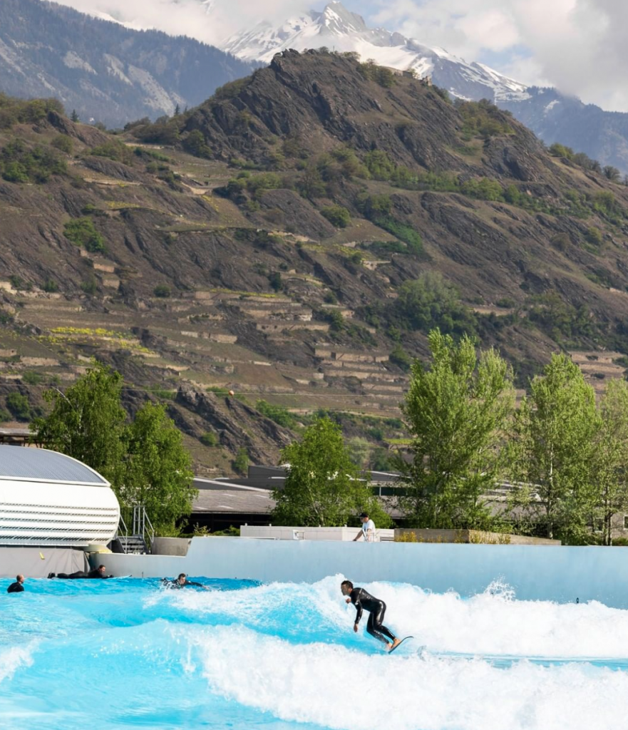 Let's Go Surfing In The Alps