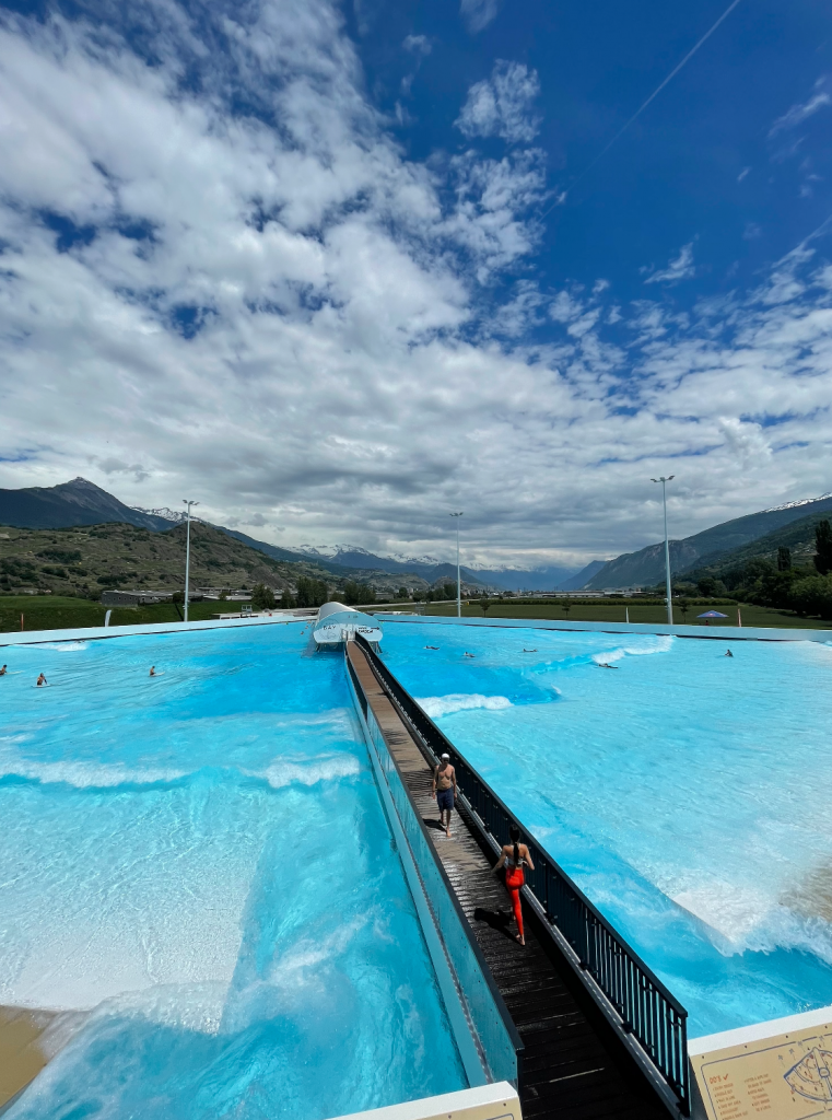 Let's Go Surfing In The Alps