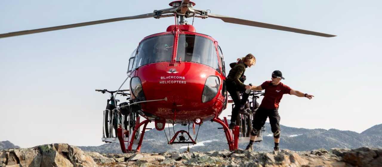 Whistler Heli Biking