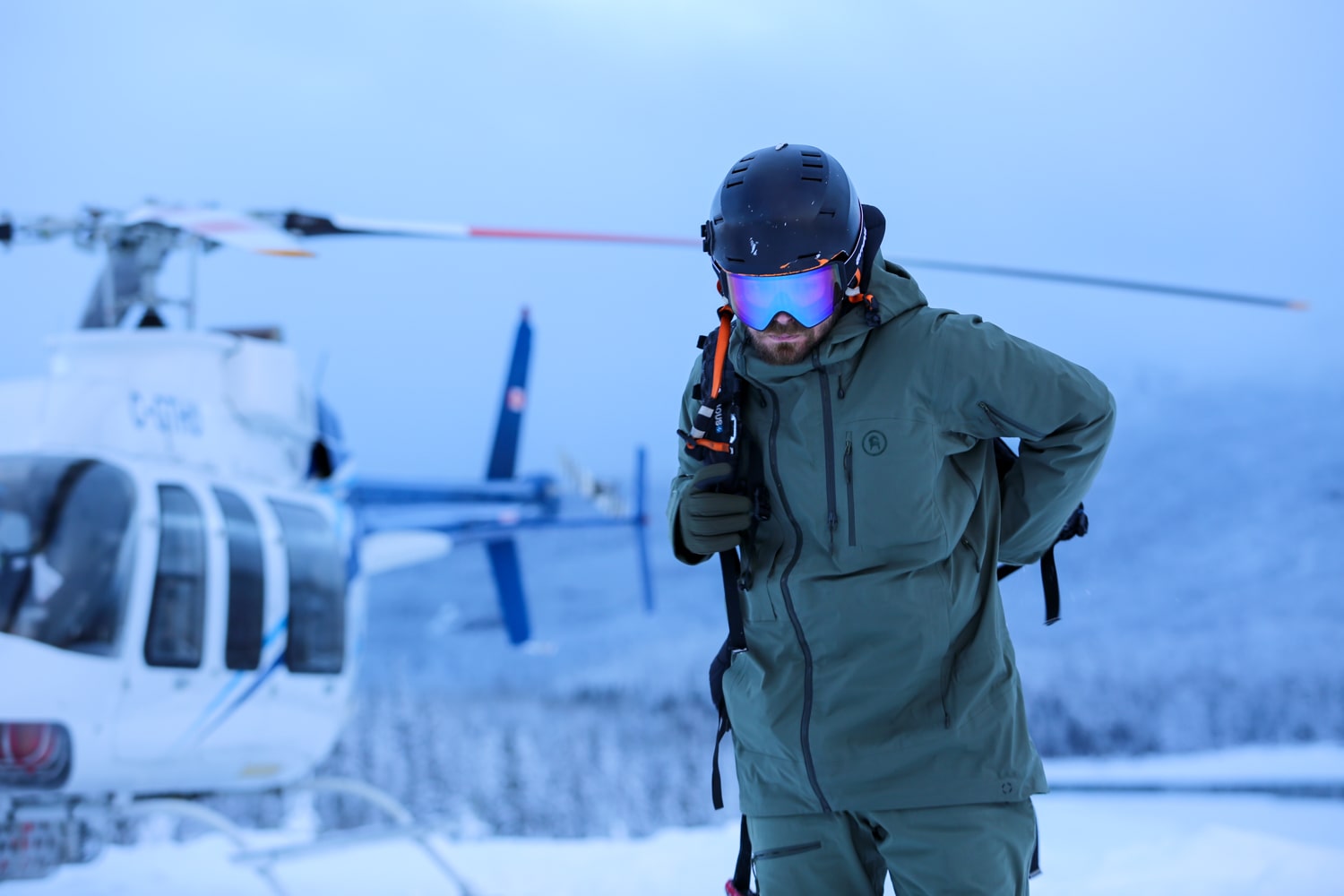 Heli Skiing
